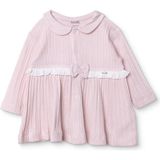 Bebetto Bebetto, Kız, Elbise, Çıtçıtlı, Sweet Princess, Fırfırlı Yaka, Uzun Kol - 9 - 12 Ay - Pembe