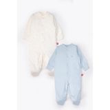 Bebetto Eldivenli Patikli Tulum 2li (Cute Bear) Mavi - 0 - 3 Ay