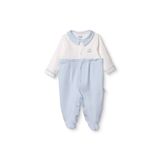 Bebetto Erkek Bebek Patikli Tulum Çıtçıtlı Little Boss Gömlek Yaka Uzun Paça Uzun Kol