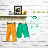 Bebetto Erkek Bebek Penye Yazlık Pijama Takımı - 12 -18 Ay - Çok Renkli