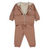 Bebetto İKİ İP HIRKA 3LÜ TAKIM (DESERT) KAHVERENGİ