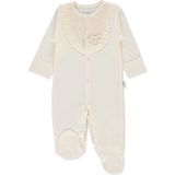 Bebetto Interlok Patikli Tulum (Lıttle Lady/25) Ekru - 0 - 1 Ay