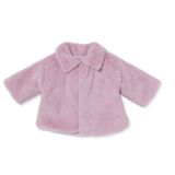 Bebetto Kız Bebek Hırka Çıtçıtlı Gömlek Yaka Long Sleeve - Pembe