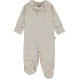 Bebetto Organik Interlok Patikli Tulum (Organıc Cute Bear) Somon - 0 - 1 Ay