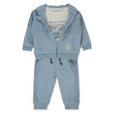 Bebetto SELANİK KAPŞONLU HIRKA 3LÜ TAKIM (SURF) İNDİGO