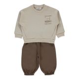 Bebetto ÜÇ İP SWEAT 2Lİ TAKIM (GENTLEMAN) KAHVERENGİ