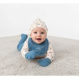 Bebeva Baby Erkek Bebek %100 Pamuklu Love My Ducking Ördek Desenli 5'li Hastane Çıkışı Seti - Mavi - 0 - 3 Ay