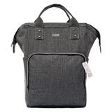 Bebex Light Grey Açık Gri Bag-Z Organizatör Anne Bebek Bakım Termal Sırt Çantası