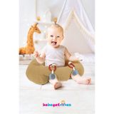 BEBEYATMAZ Oyuncaklı Vizon Bebe Yatmaz Bebek Oturma Destek Minderi Bebek Koltuğu