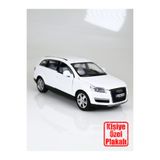 bebeym Audi Q7 Beyaz Metal Oyuncak Araba - Kişiye Özel Plakalı 1:32 Ölçek