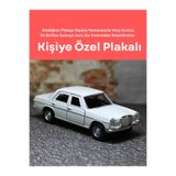 bebeym Mercedes E200 Metal Model Araba - Kişiye Özel Hediye E200 Oyuncak Araba