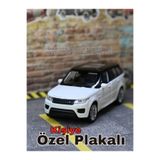 bebeym Range Rover Oyuncak Araba Metal - Kişiye Özel Plakalı