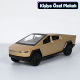 BEBEYM Tesla Cybertruck Metal Oyuncak Araba 1:36 Gold