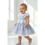 Bebezade Mevsimlik Kız Bebek Blomline Fiyonk Detaylı Elbise