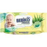 Bebiko Premium Bebek Islak Mendil Aloe Vera Özlü 72 Yaprak 6'lı Set - 72x6