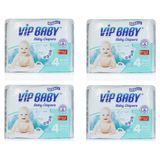 Bebiko Vip Baby Active Soft No:4 Maxi 128 Adet Bebek Bezi