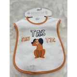 Bebitof 014 Bebek Mama Önlüğü Muşambalı Desenli - Turuncu - Standart