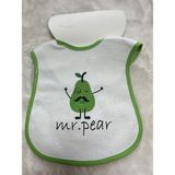 Bebitof 014 Bebek Mama Önlüğü Muşambalı Desenli - Yeşil - Standart