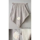 Bebitof Baby Bebitof Kuzucuk Desenli Kadife Battaniye 95x83 cm 55004