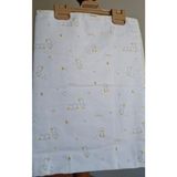 Bebitof Bebek Battaniye 75X100 cm /çift Kat Flanel Battaniye - Ekru - 75 x 100 cm