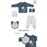 Bebitof bebek hastane çıkış seti 5 parça