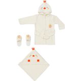 Bebitof Civciv Bebek Bornoz Seti 30038