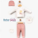 BEBİTOF Etekli Tavşanlar 5'Li Hastane Çıkışı ( Mürdüm )