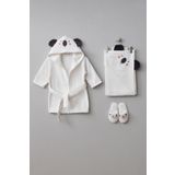 Bebitof Koala Desenli Kutulu Bebek Bornoz Seti