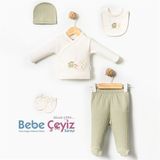 BEBİTOF Masal Treni 5'Li Hastane Çıkışı ( Yeşil )