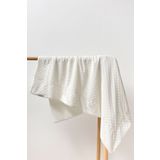 Bebitof Nohut Desenli Kuzu Astarlı Çift Kat 108x85 cm. Battaniye