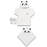 Bebitof Panda Desenli Bambu Bornoz Seti