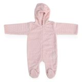 Bebitof Puan Desenli Bebek Tulumu 70325 Pembe 9-12 Ay