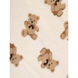 Bebitof Sevimli Ayıcıklar Desenli 90X100 Cm Peluş Bebek Battaniye Bbtf.ekr.95076