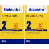 Bebivita No: 2 6-12 Ay 2x400 gr Bebek Sütü