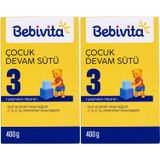 Bebivita No: 3 1 Yaşından İtibaren 2x400 gr Bebek Sütü