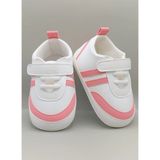 Bebluxbaby Ilk Adım Ayakkabısı - 6-18 Ay - Pembe - Beyaz