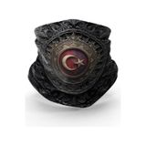 Bebo Store Extreme Outdoor Spor , Motorcu Ve Bisiklet Kullananlara Özel Desenli Buff Boyunluk Bandana Balaklava Bayrak-218 Çok Renkli