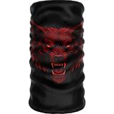 Bebo Store Extreme Outdoor Spor , Motorcu ve Bisiklet Kullananlara Özel Desenli Buff Boyunluk Bandana Balaklava (KURT-193)