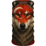Bebo Store Extreme Outdoor Spor , Motorcu ve Bisiklet Kullananlara Özel Desenli Buff Boyunluk Bandana Balaklava (KURT-216)