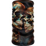 Bebo Store Extreme Polyester Desenli Buff Boyunluk Bandana Balaklava Motosiklet ve Bisiklet Kullanıcılarına Özel