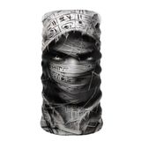 Bebo Store Extreme Spor Motor Ve Bisiklet Kullananlara Özel Desenli Buff Boyunluk Bandana Balaklava - face-164