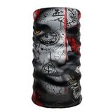 Bebo Store Extreme Spor Motor Ve Bisiklet Kullananlara Özel Desenli Buff Boyunluk Bandana Balaklava - face-165