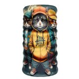Bebo Store Extreme Spor Motor Ve Bisiklet Kullananlara Özel Desenli Buff Boyunluk Bandana Balaklava - kapsonlu_kedi