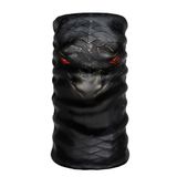 Bebo Store Extreme Spor Motor Ve Bisiklet Kullananlara Özel Desenli Buff Boyunluk Bandana Balaklava - kirmizi_goz_yilan