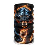 Bebo Store Extreme Spor Motor Ve Bisiklet Kullananlara Özel Desenli Buff Boyunluk Bandana Balaklava - lion-167