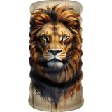 Bebo Store Extreme Spor Motor Ve Bisiklet Kullananlara Özel Desenli Buff Boyunluk Bandana Balaklava - lion-209