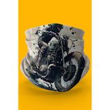 Bebo Store Extreme Spor Motor ve Bisiklet Kullananlara Özel Desenli Buff Boyunluk Bandana Balaklava (Moto-8) - Standart
