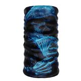 Bebo Store Extreme Spor Motor Ve Bisiklet Kullananlara Özel Desenli Buff Boyunluk Bandana Balaklava - skull-170