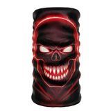 Bebo Store Extreme Spor Motor Ve Bisiklet Kullananlara Özel Desenli Buff Boyunluk Bandana Balaklava - skull-174