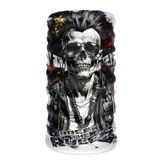 Bebo Store Extreme Spor Motor Ve Bisiklet Kullananlara Özel Desenli Buff Boyunluk Bandana Balaklava - skull-185
